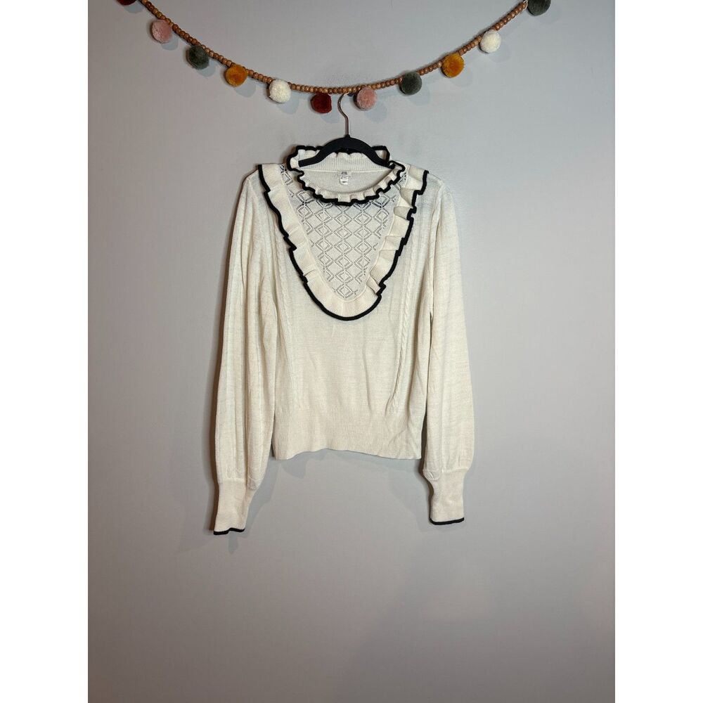 River Island ruffle sweater